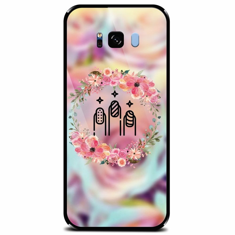 Husa din sticla securizata pentru Samsung Galaxy S8 Plus, Nail Expert