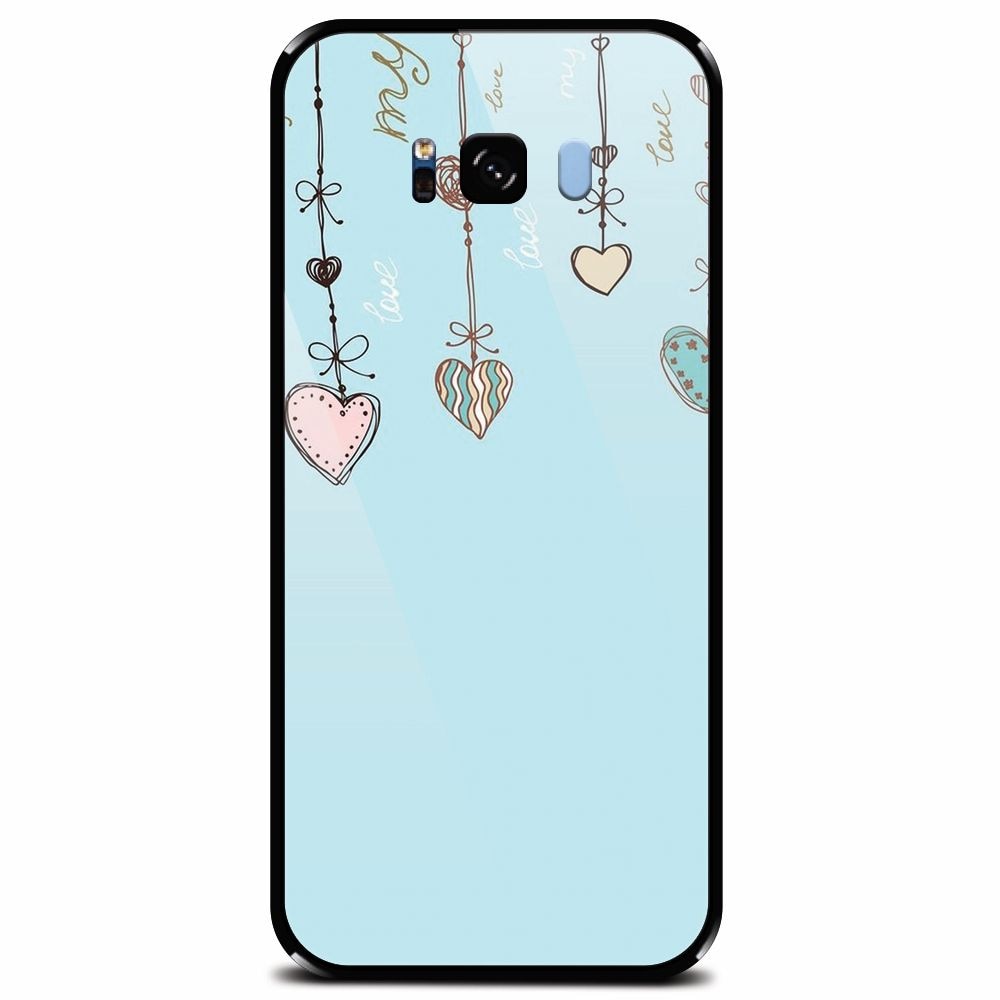 Husa din sticla securizata pentru Samsung Galaxy S8 Plus, Love 101