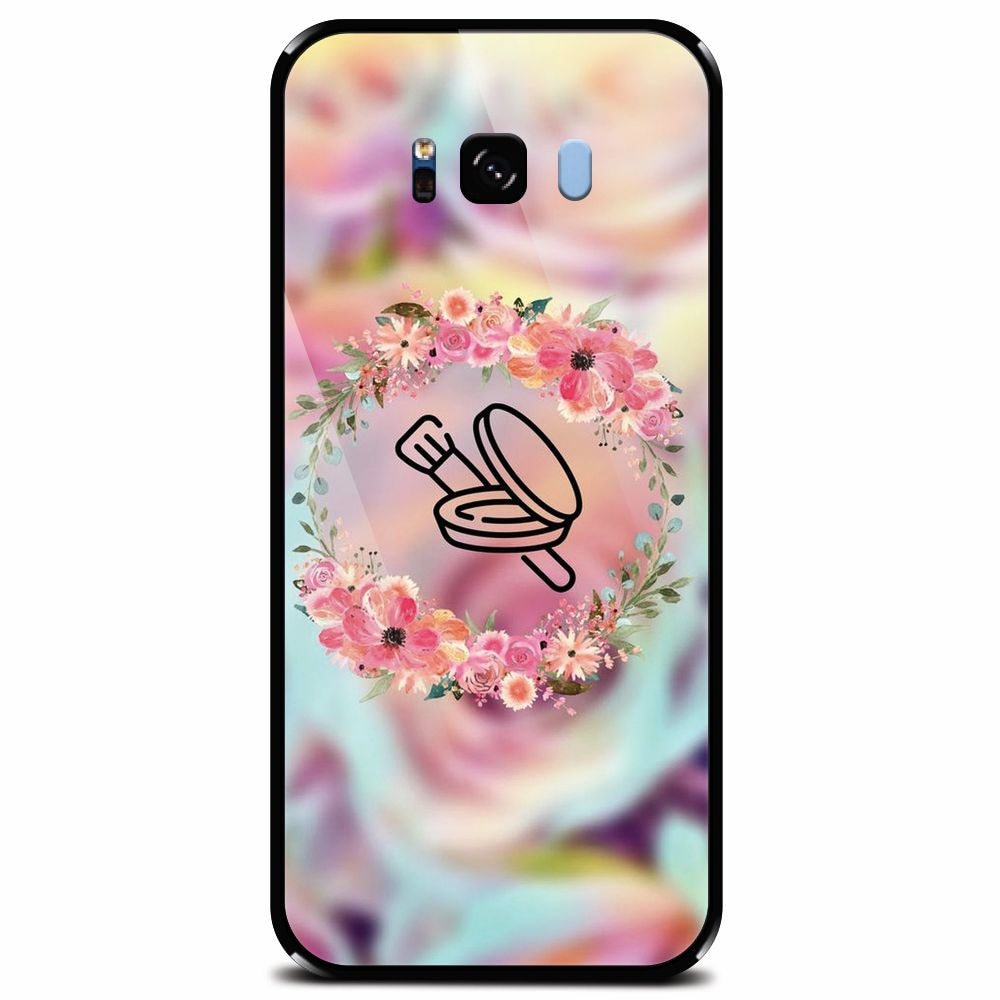 Husa din sticla securizata pentru Samsung Galaxy S8 Plus, Make Up Expert