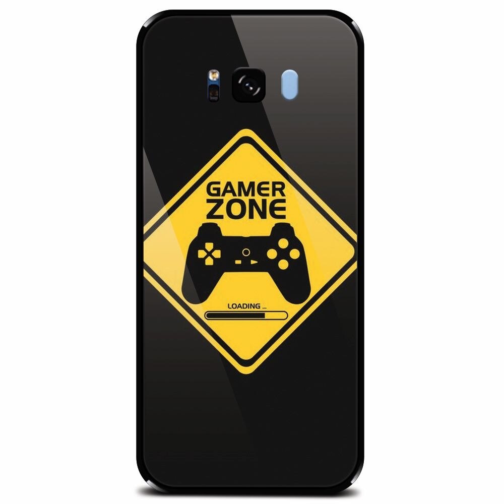 Husa din sticla securizata pentru Samsung Galaxy S8 Plus, Gamer Zone