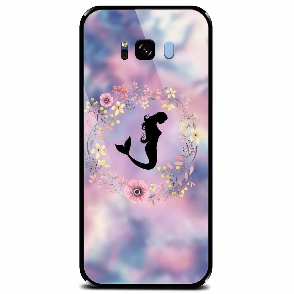 Husa din sticla securizata pentru Samsung Galaxy S8 Plus, Siren