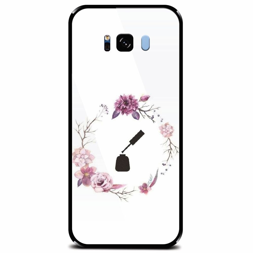 Husa din sticla securizata pentru Samsung Galaxy S8 Plus, Icon Nail