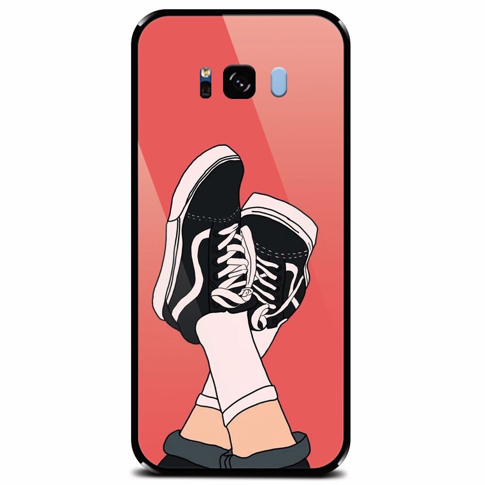 Husa din sticla securizata pentru Samsung Galaxy S8 Plus, Relax 101