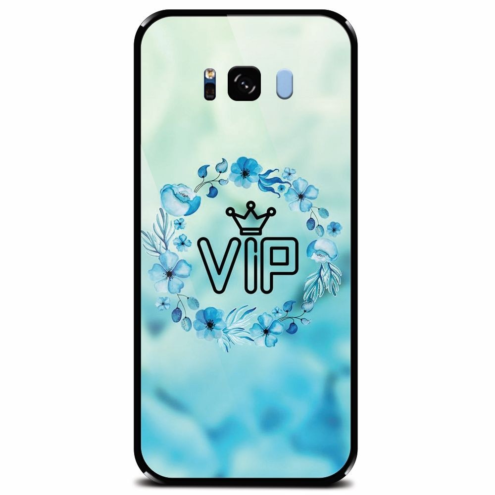 Husa din sticla securizata pentru Samsung Galaxy S8 Plus, VIP Qeen