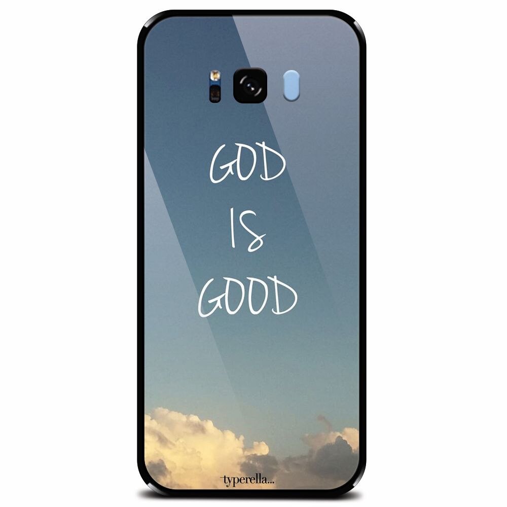 Husa din sticla securizata pentru Samsung Galaxy S8 Plus, Good Is Good