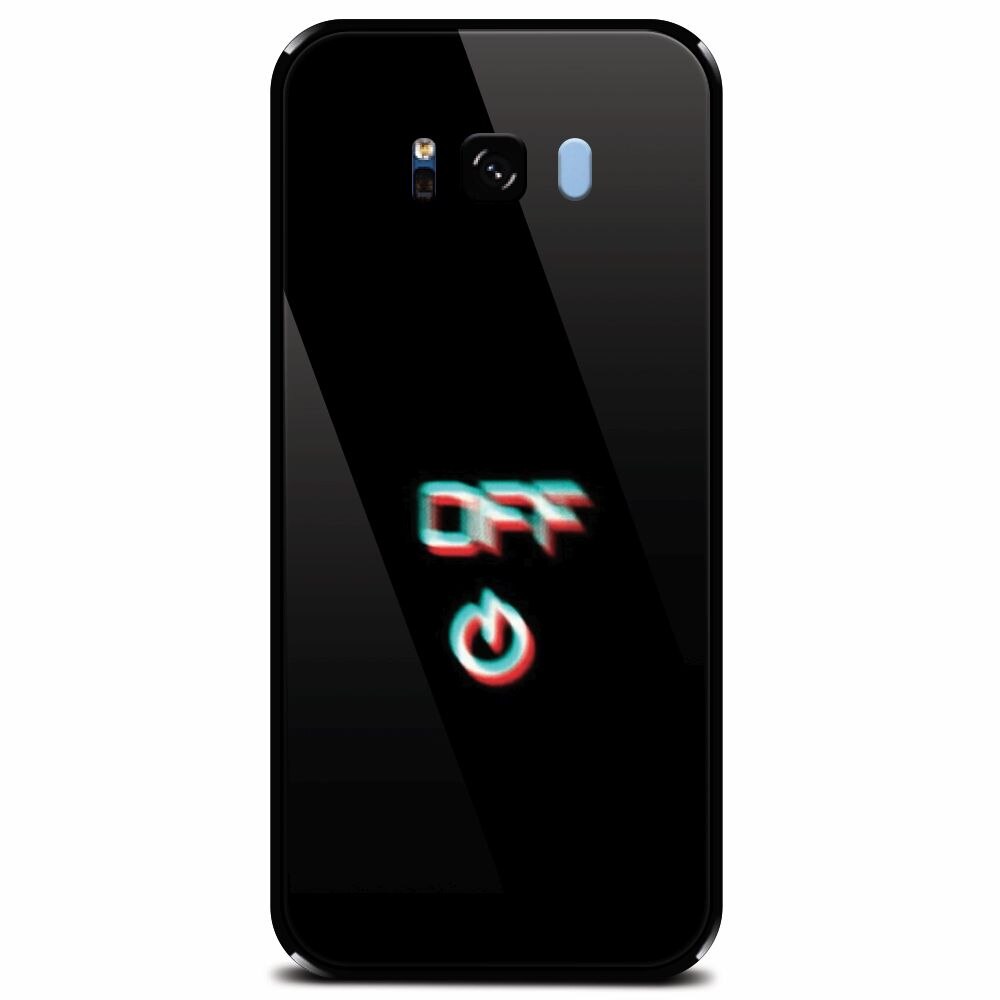 Husa din sticla securizata pentru Samsung Galaxy S8 Plus, Off