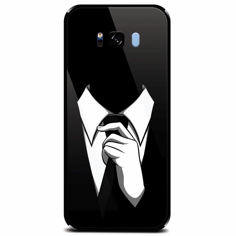 Husa din sticla securizata pentru Samsung Galaxy S8 Plus, Suit