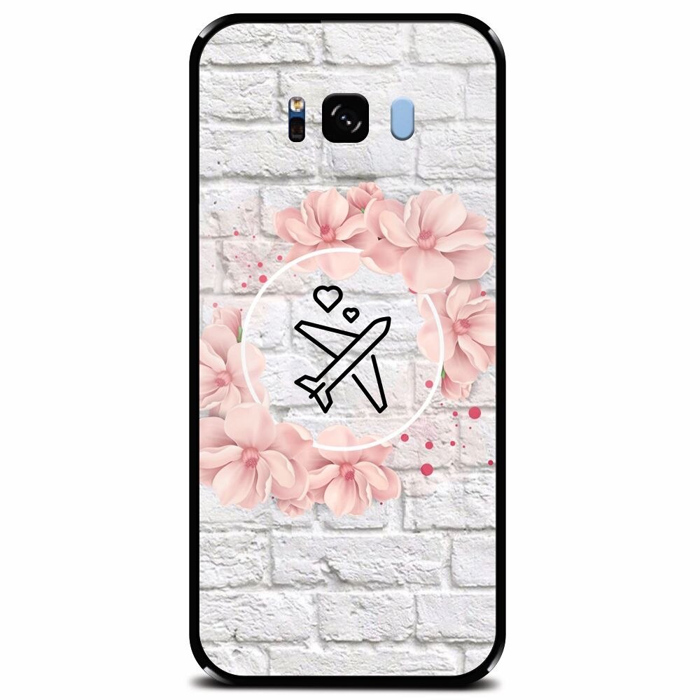 Husa din sticla securizata pentru Samsung Galaxy S8 Plus, Travel Dream
