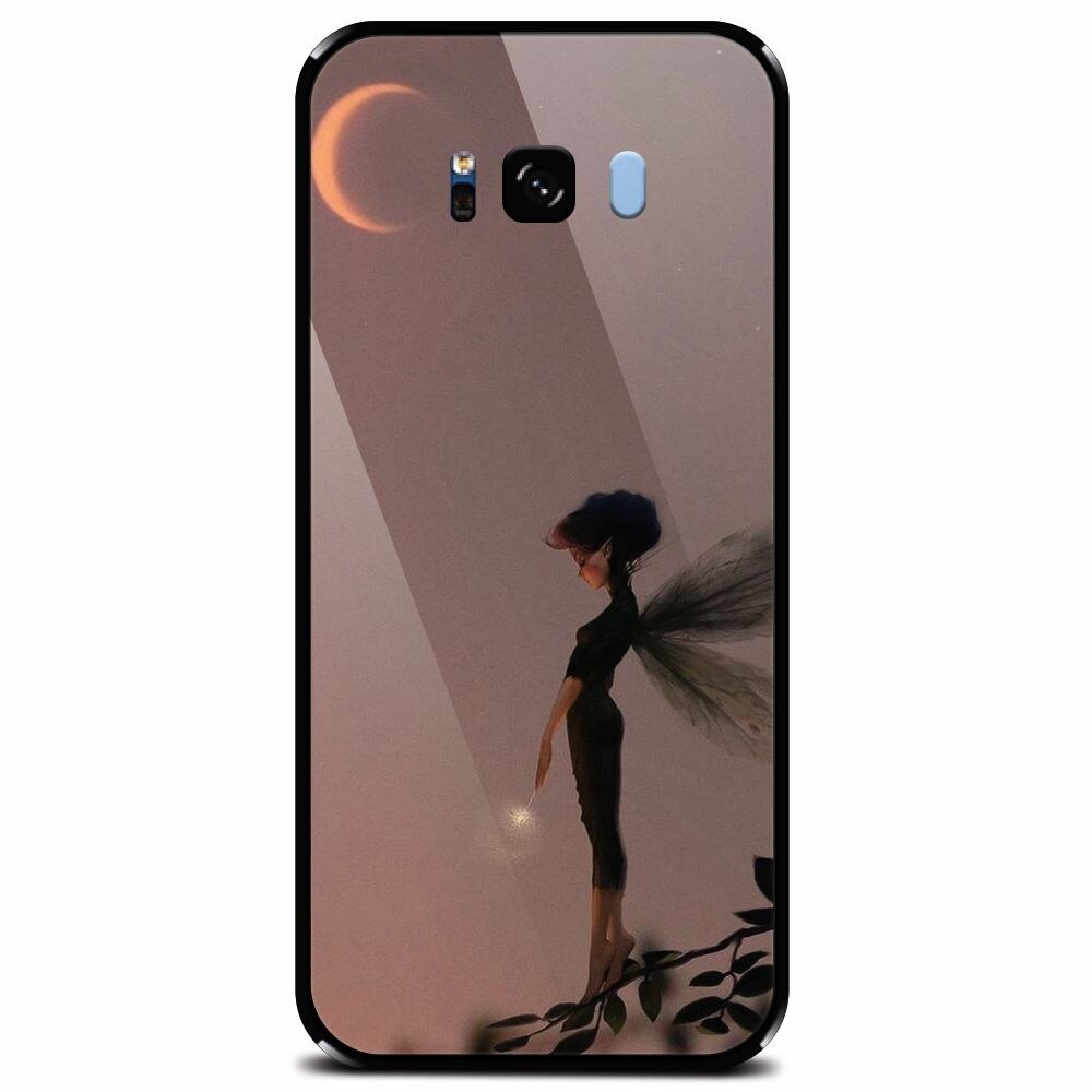 Husa din sticla securizata pentru Samsung Galaxy S8 Plus, Fairy 102