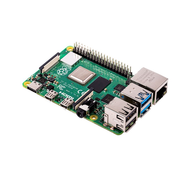 Дънна платка Raspberry Pi 4, модел B, 4 Gb, стартов комплект