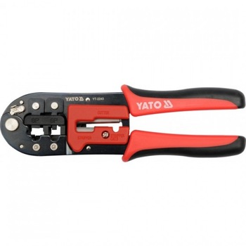 Cleste Sertizat 200MM, HRC 42-48, RJ45/RJ11 YT-2243 Cleste Sertizat 200MM, HRC 42-48, RJ45/RJ11 YT-2243