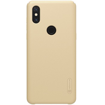 Husa protectie spate din plastic texturat auriu, pentru Xiaomi Mi Mix 3- Nillkin Frosted Shield Husa protectie spate din plastic texturat auriu, pentru Xiaomi Mi Mix 3- Nillkin Frosted Shield
