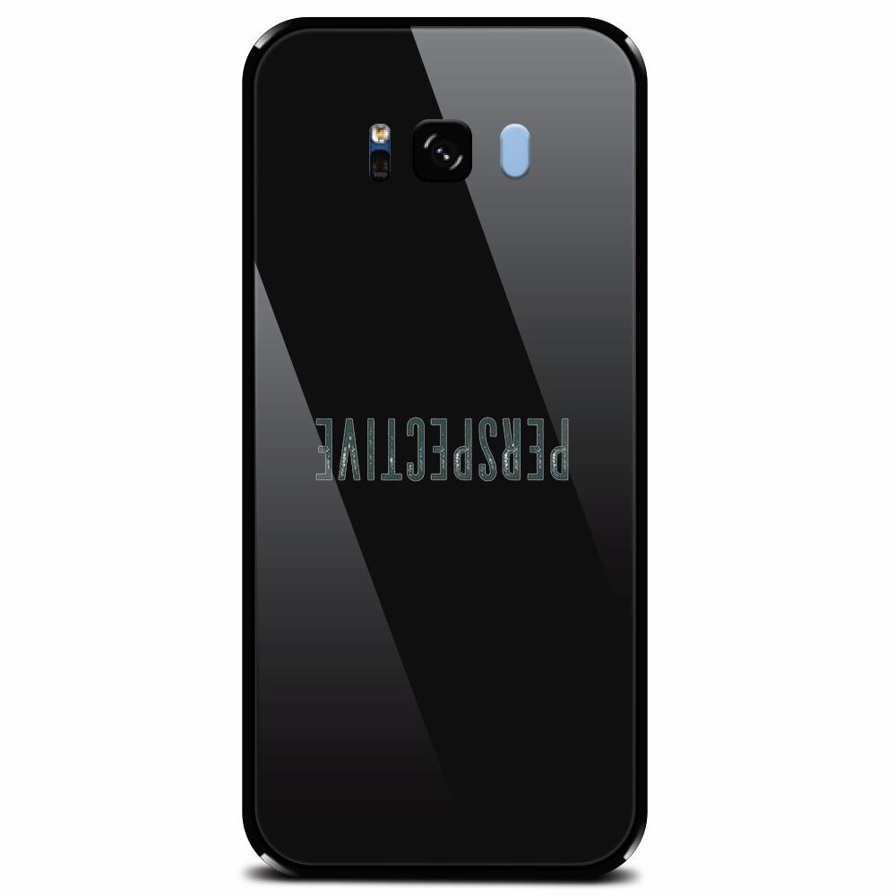 Husa din sticla securizata pentru Samsung Galaxy S8, Perspective Up