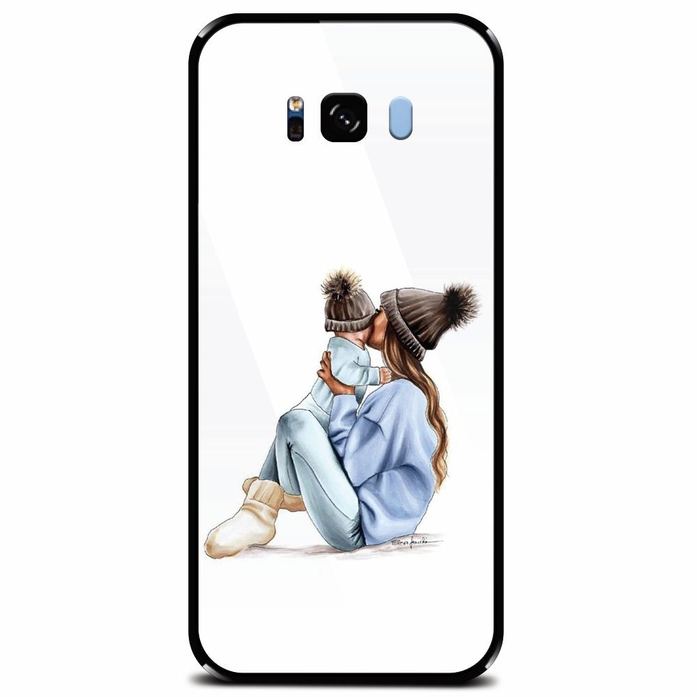 Husa din sticla securizata pentru Samsung Galaxy S8 Plus, Goodnights