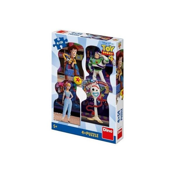 Puzzle 4 in 1 - TOY STORY 4 (54 piese) - eMAG.ro