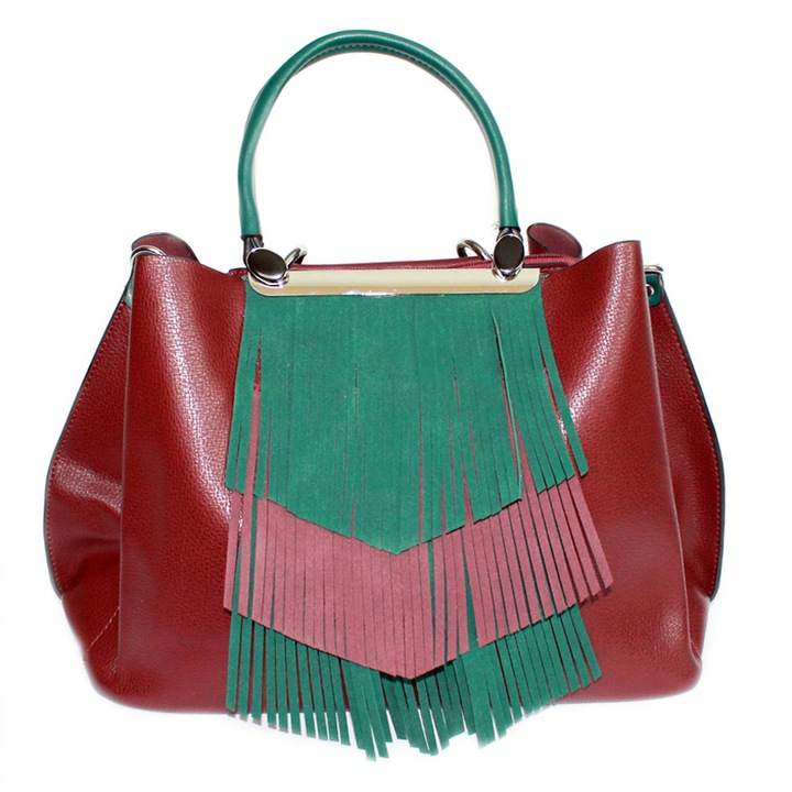 Geanta BagsMax , Silvia Rosa , Bordo