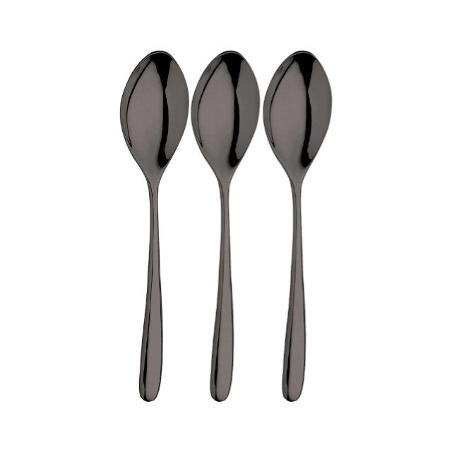 Set 3 linguri de masa INOXRIV NOVECENTO TITANIUM