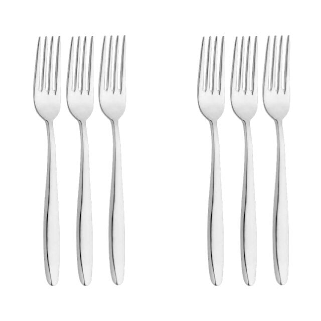 Set 6 furculite otel inoxidabil 18/10 servit masa INOXRIV ANNIE