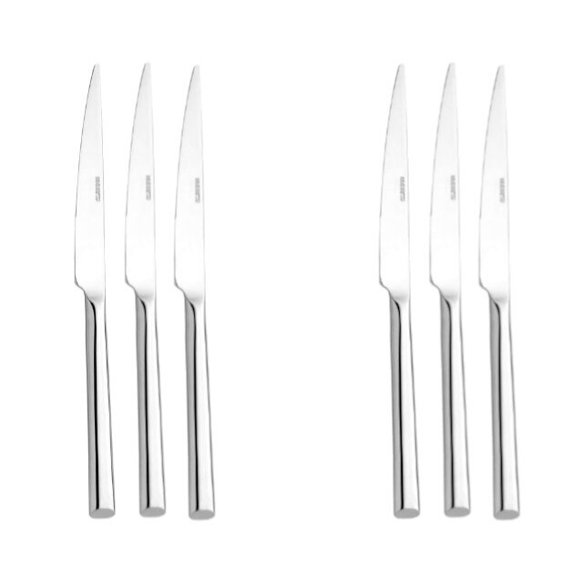 Set 6 cutite pentru desert grosime 3,5mm INOXRIV MEDEA