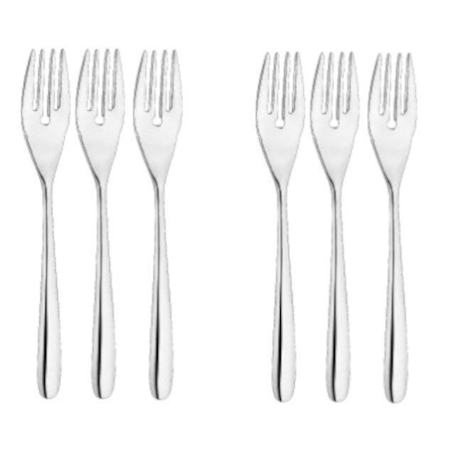 Set 6 furculite pentru servit peste INOXRIV NOVECENTO