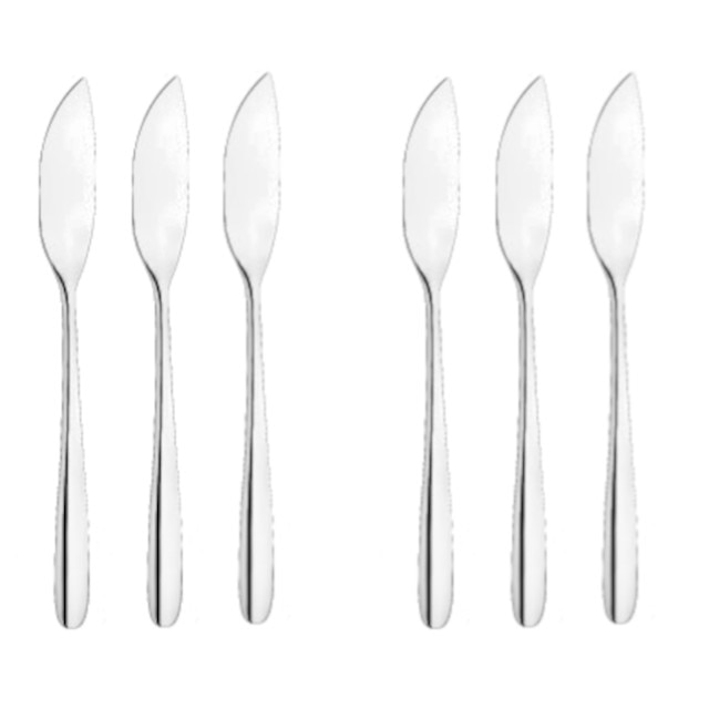 Set 6 cutite pentru peste INOXRIV NOVECENTO