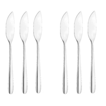 Set 6 cutite pentru peste INOXRIV NOVECENTO Set 6 cutite pentru peste INOXRIV NOVECENTO