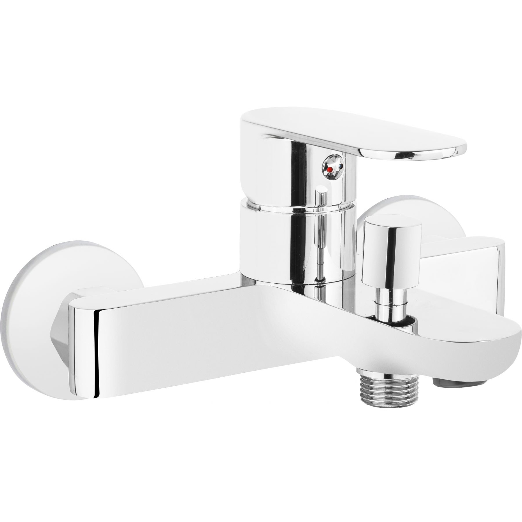 Baterie baie ALPINIA BGA 010M, finisaj cromat lucios