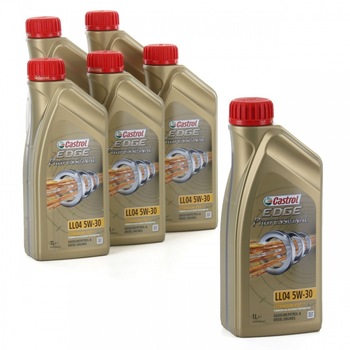 Pachet 6 Buc Ulei motor Castrol Edge LL04 5W-30 1L Pachet 6 Buc Ulei motor Castrol Edge LL04 5W-30 1L