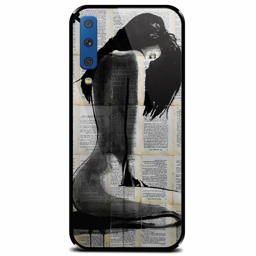 Husa din sticla securizata pentru Samsung Galaxy A7 (2018), Breeze