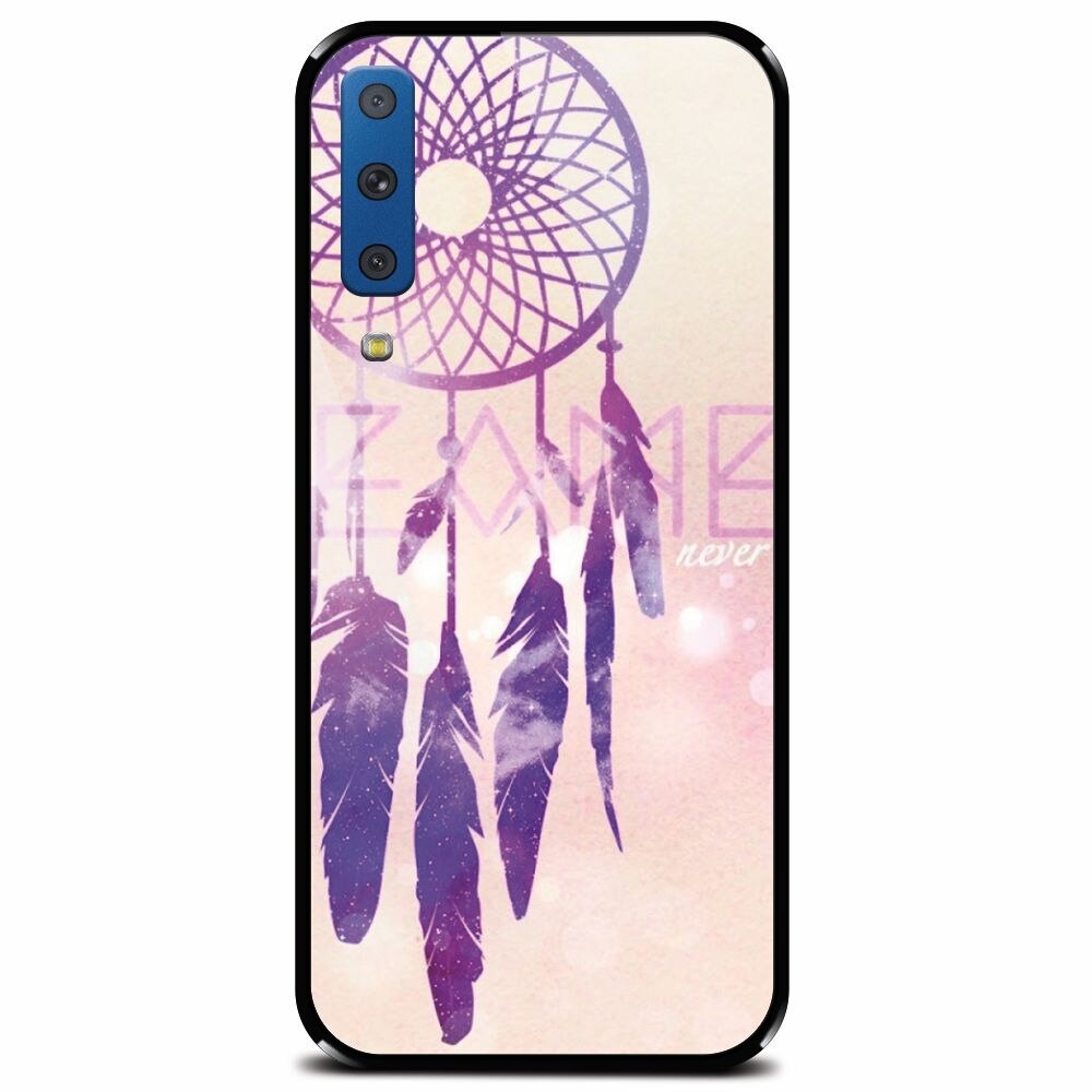 Husa din sticla securizata pentru Samsung Galaxy A7 (2018), Dream Catcher