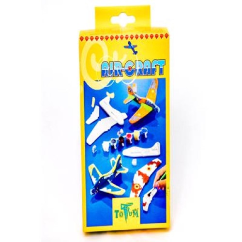 Joc creativ-Set de decorat avioane Air-Craft, Totum, +3ani