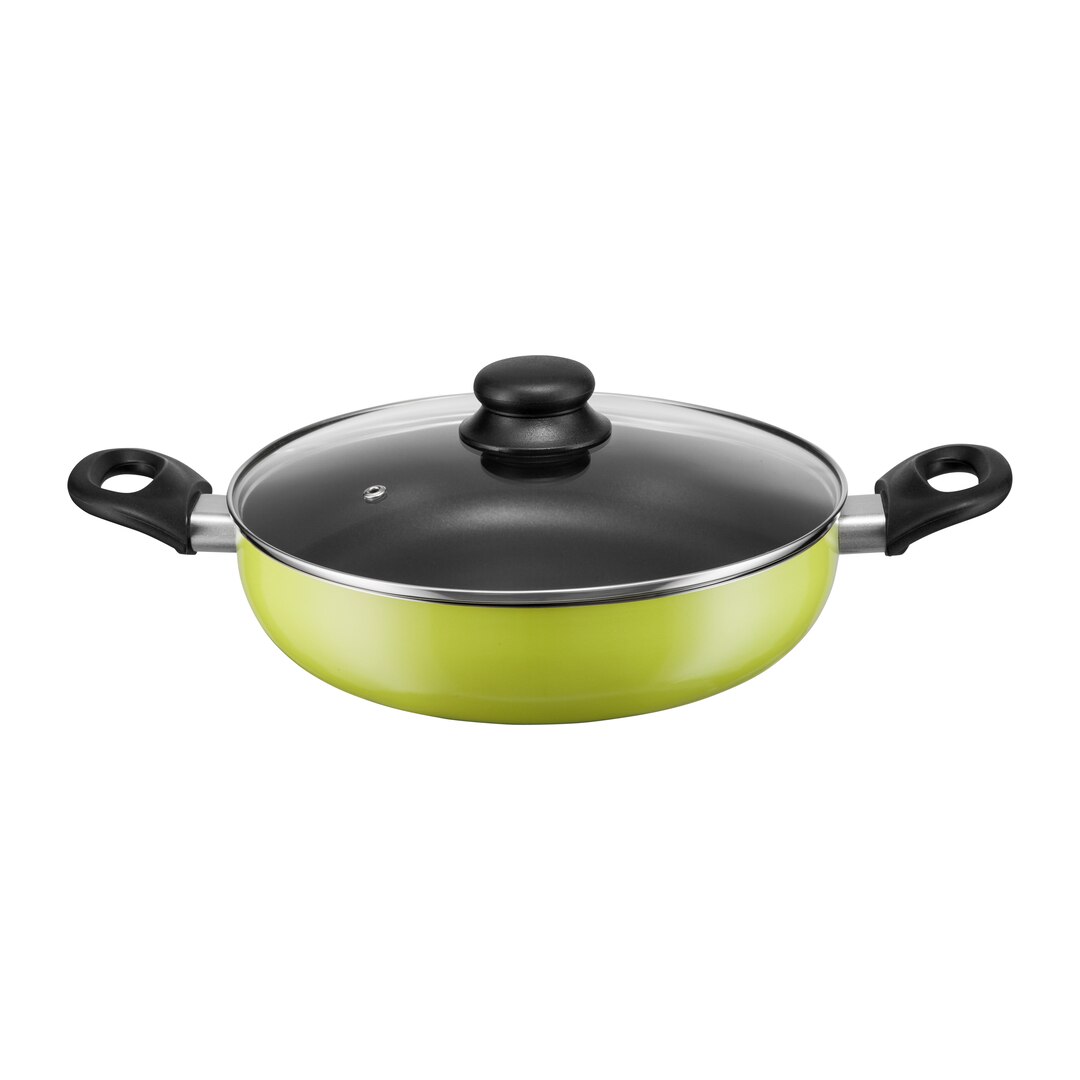 Tigaie adanca invelis non-stick 26cm Galla verde