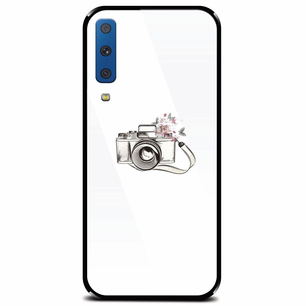 Husa din sticla securizata pentru Samsung Galaxy A7 (2018), Photo