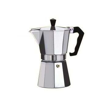 Espressor cafea manual din aluminiu Bohmann, pentru aragaz, capacitate 3 cesti Espressor cafea manual din aluminiu Bohmann, pentru aragaz, capacitate 3 cesti