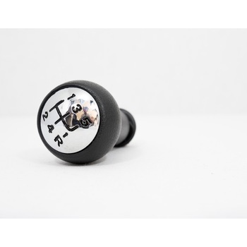 Nuca Schimbator de viteze Peugeot / Citroen, 5 viteze, Negru/Crom Nuca Schimbator de viteze Peugeot / Citroen, 5 viteze, Negru/Crom
