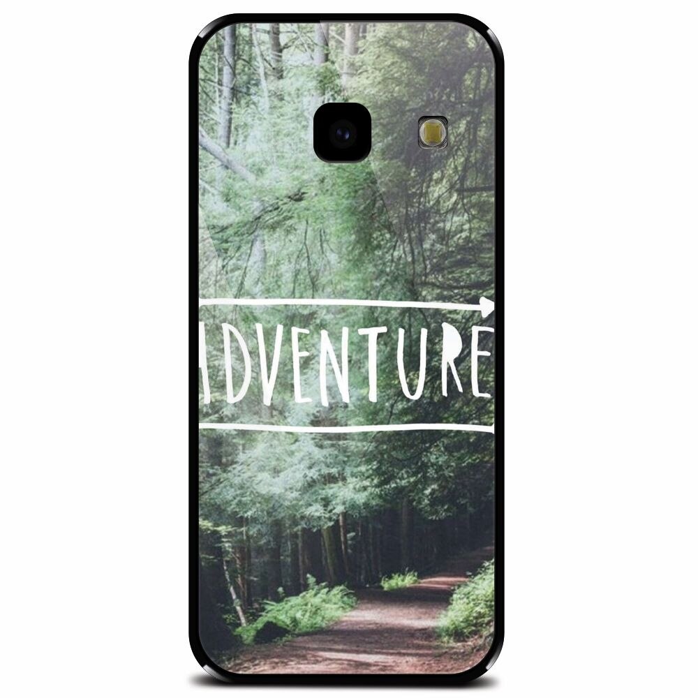 Husa din sticla securizata pentru Samsung Galaxy J4 Plus, Adventure Forest Path