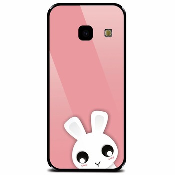 Husa din sticla securizata pentru Samsung Galaxy J4 Plus, Cute Girly 002 Husa din sticla securizata pentru Samsung Galaxy J4 Plus, Cute Girly 002
