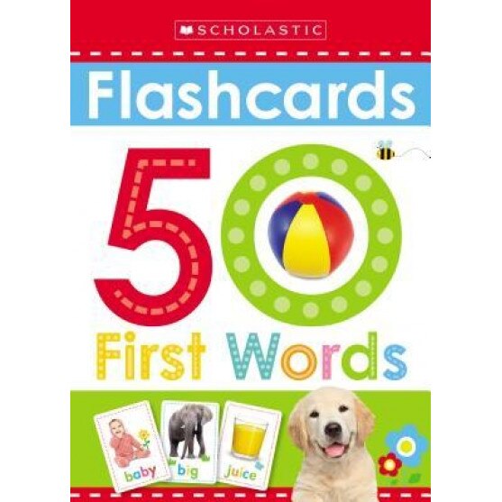 Write and Wipe Flashcards: First 50 Words (Scholastic Early Learners), Scholastic (Author)