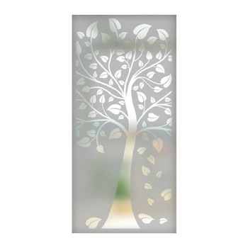 Folie pentru geam decorativa pom cu frunze, 1 m x 2,1 m Folie pentru geam decorativa pom cu frunze, 1 m x 2,1 m