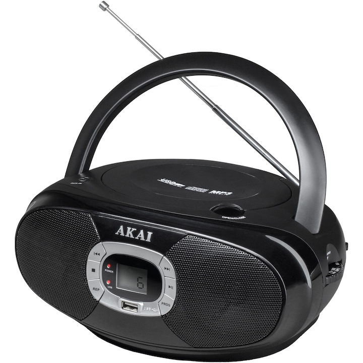 Микросистема AKAI BM004A-614, CD-Player, Radio, USB, 2x1W