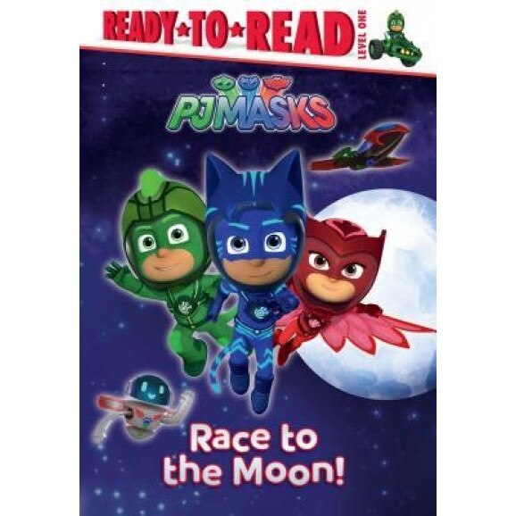 Pj Masks Race to the Moon!, Natalie Shaw (Adapted by)