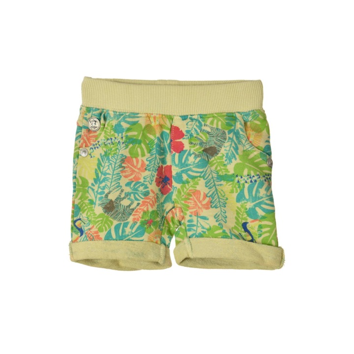 Pantaloni baiat, maro Boboli, Bumbac, Verde, 62cm