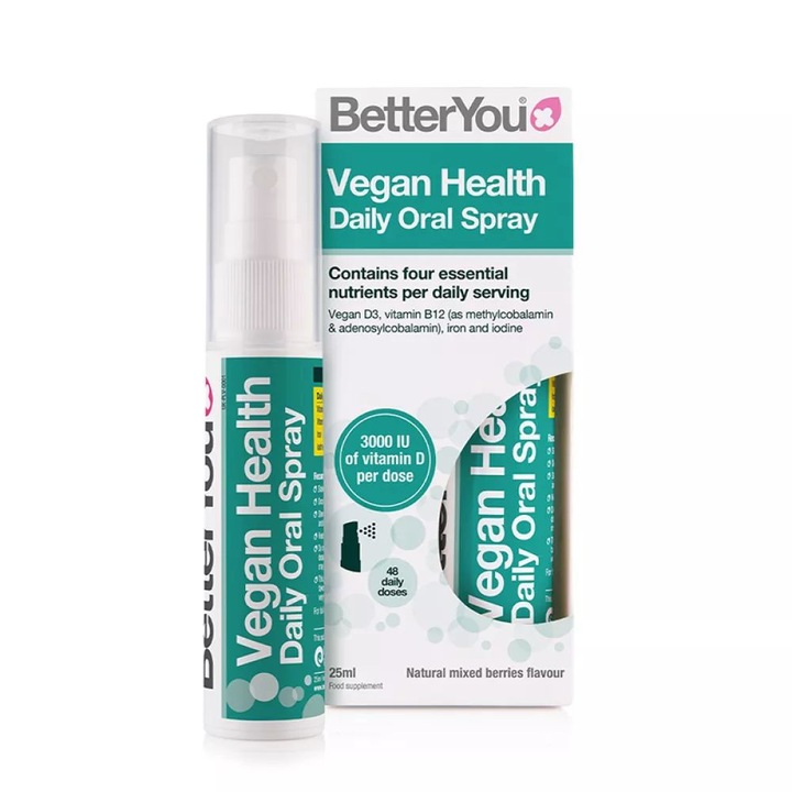 Vegan Health Oral Spray cu Vitamina D3 si B12 25 ml