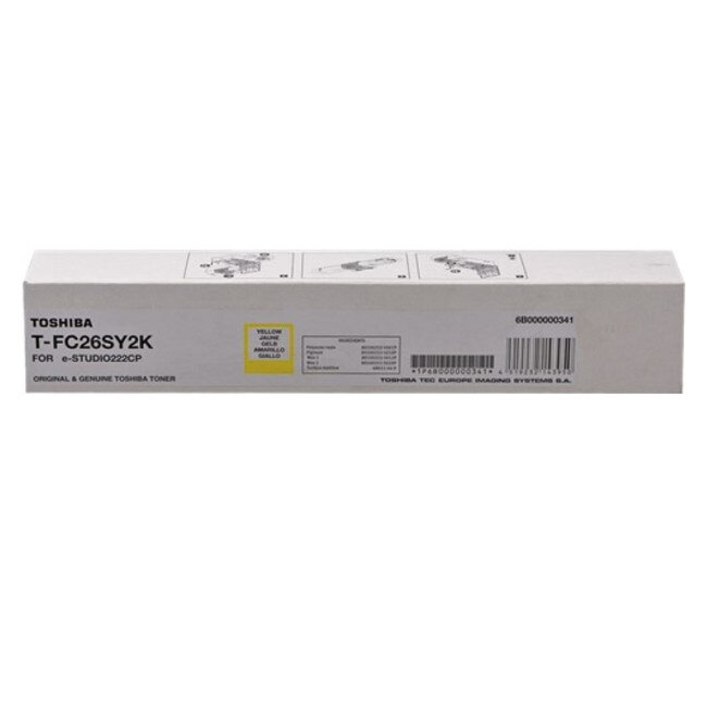 Toner Toshiba Yellow T-FC26SY2K