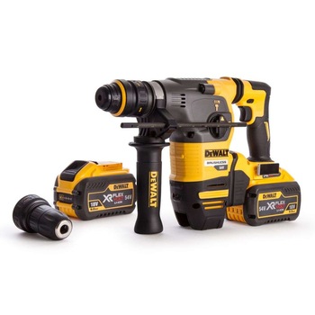 Ciocan rotopercutor ultra profesional cu acumulator FlexVolt DeWalt DCH334X2-QW SDS-Plus Ciocan rotopercutor ultra profesional cu acumulator FlexVolt DeWalt DCH334X2-QW SDS-Plus