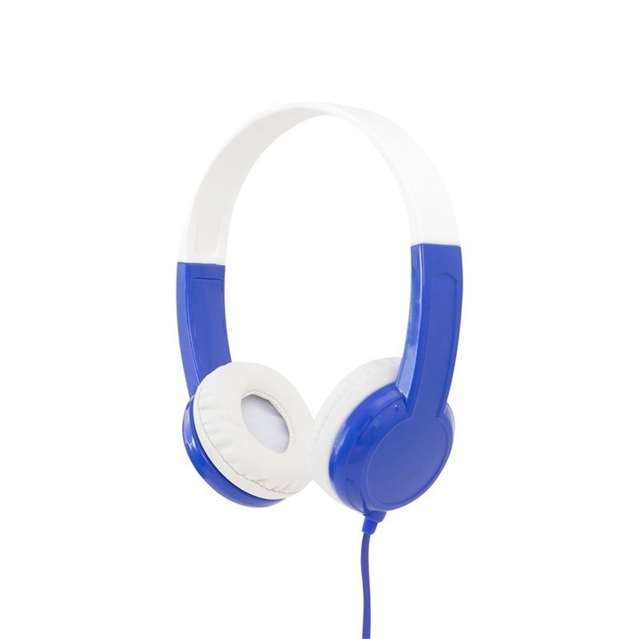 Casti cu fir pentru copii Buddyphones Discover (albastru)
