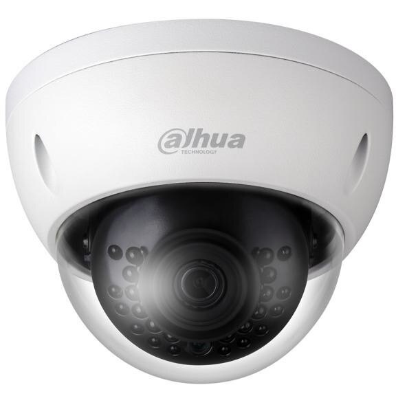 Camera de supraveghere Dahua IPC-HDBW1230E-S, Dome, CMOS 2MP, 2.8mm, 24 LED, IR 30m, H.265+, IP67, IK10, Carcasa metal