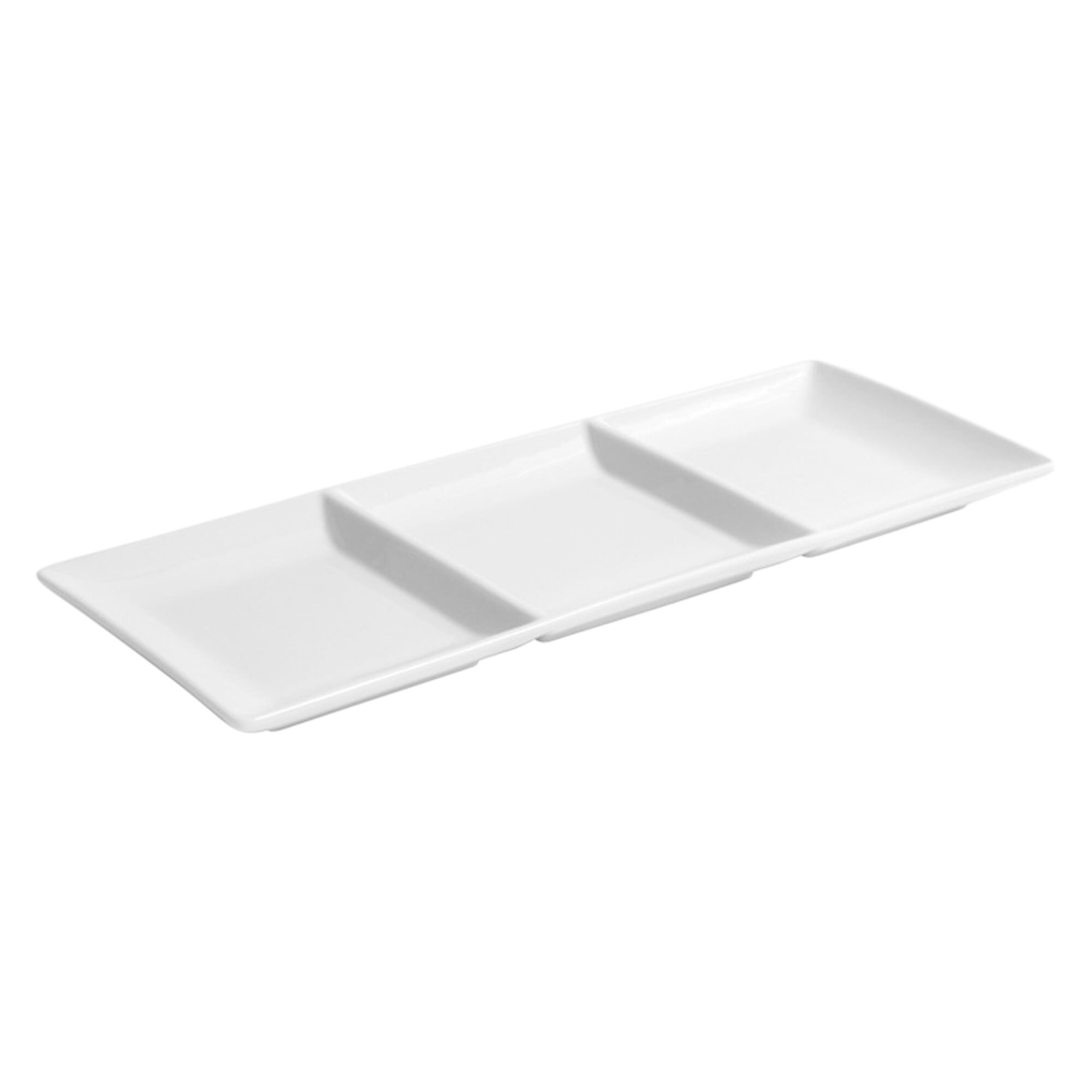 Platou portelan cu 3 compartimente, 30 x 12 cm - Viejo Valle