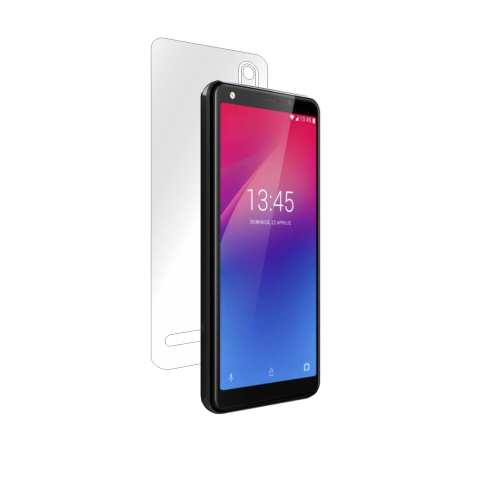 Folie de protectie Clasic Smart Protection iHunt Hi5 spate,protectie completa spate+Smart Spray®,Smart Squeegee®,instructiuni instalare si microfibra incluse