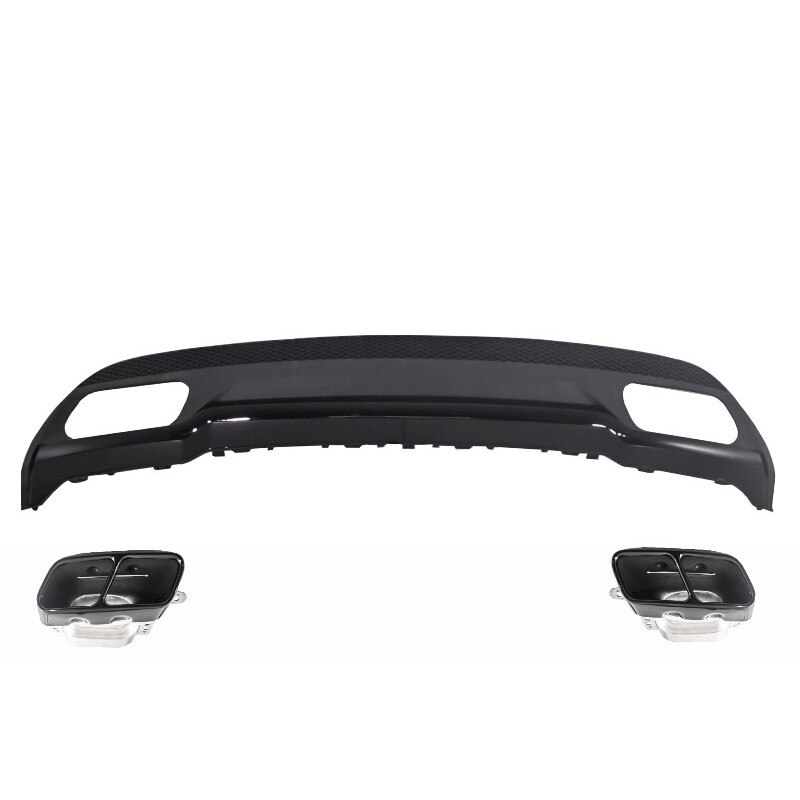 Difuzor Bara Spate MERCEDES Benz W176 A-Class (2012-up) A-Design Black